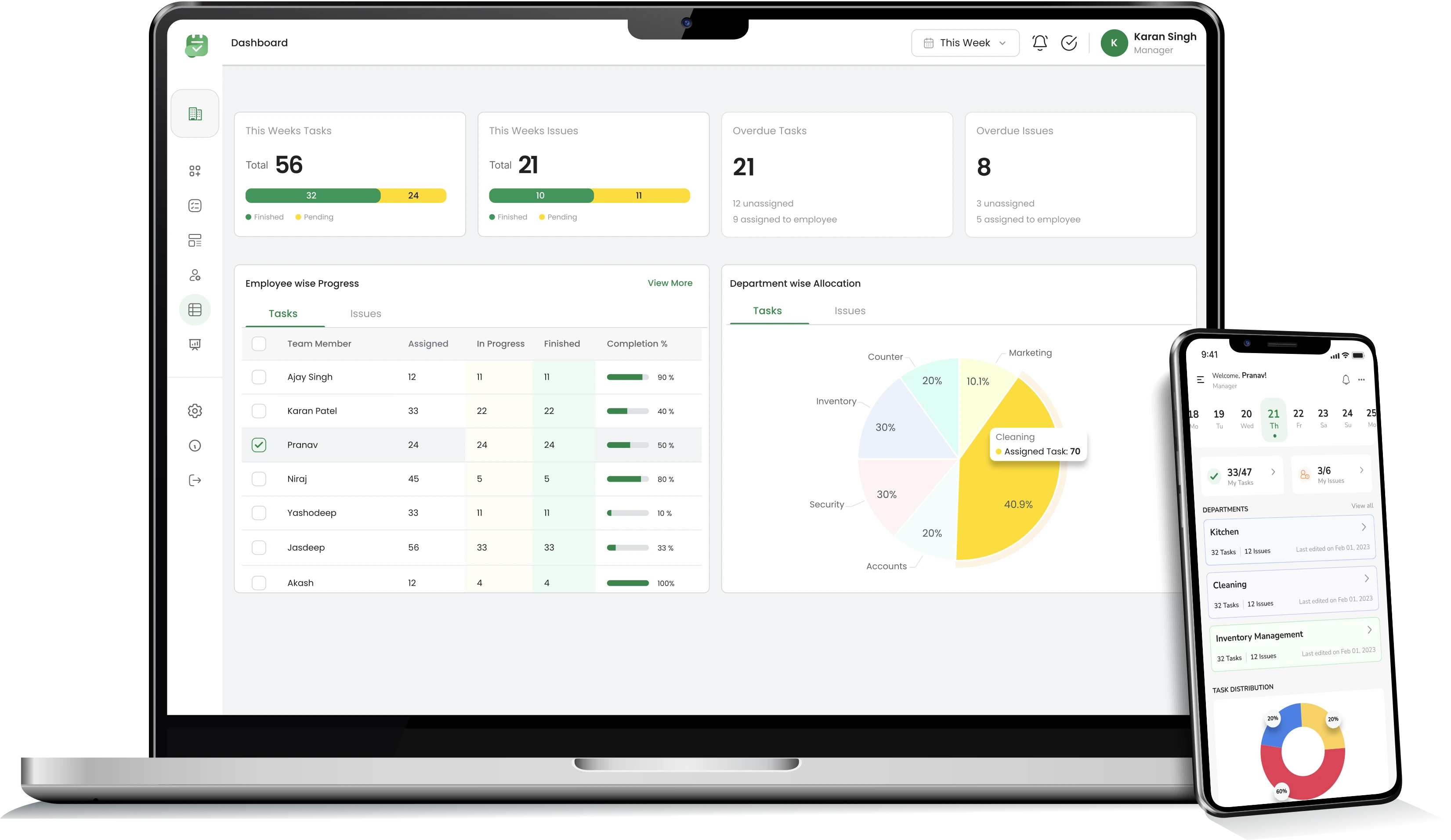 Task Interface
